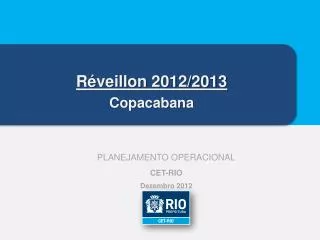 r veillon 2012 2013 copacabana