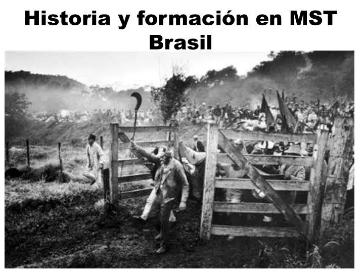 historia y formaci n en mst brasil
