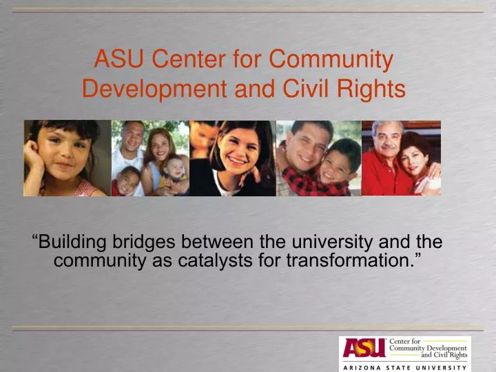 asu center for community development and civil rights