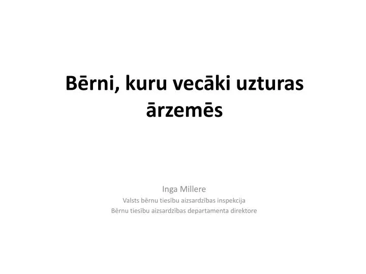 b rni kuru vec ki uzturas rzem s