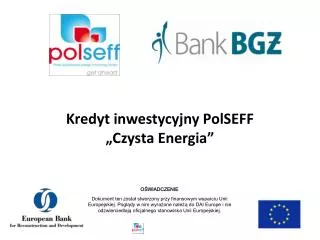 kredyt inwestycyjny polseff czysta energia