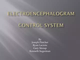 Electroencephalogram Control System