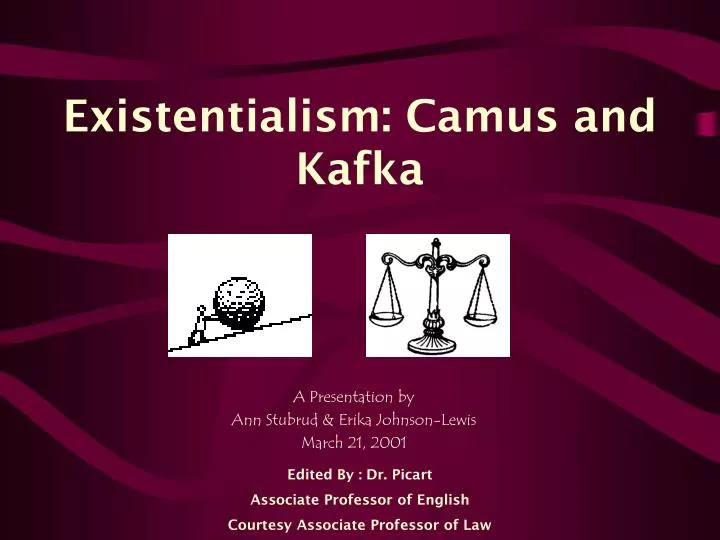 existentialism camus and kafka