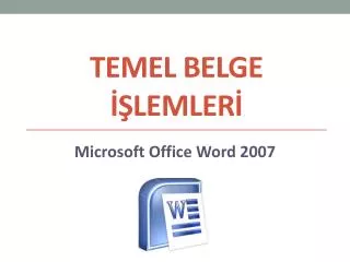 temel belge lemler