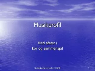 musikprofil