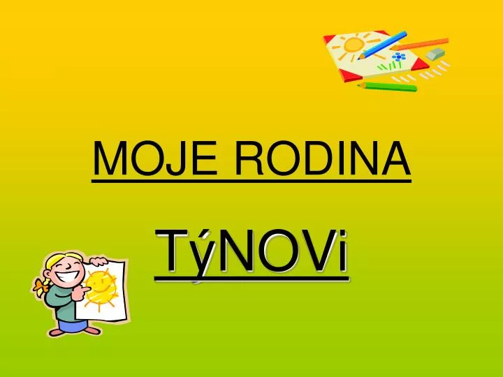 moje rodina