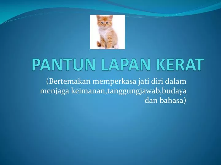 pantun lapan kerat