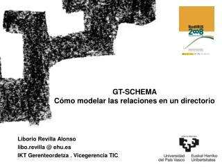 liborio revilla alonso libo revilla @ ehu es ikt gerenteordetza vicegerencia tic