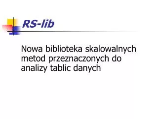 rs lib