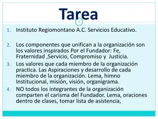 tarea