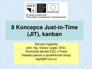 8 koncepce just in time jit kanban