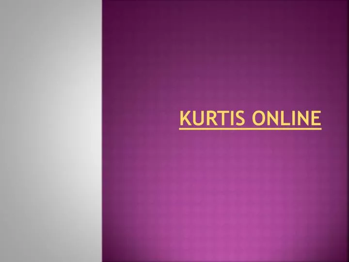 kurtis online
