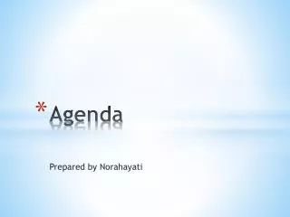 Agenda