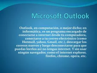 microsoft outlook