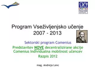 program vse ivljenjsko u enje 2007 2013
