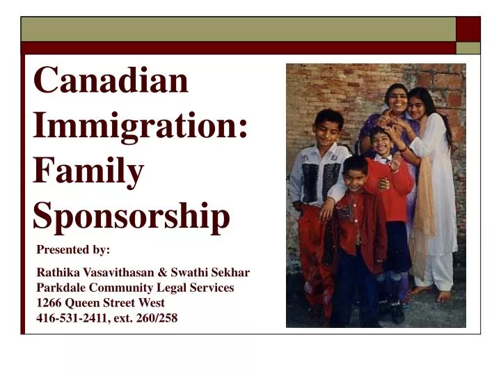 canadian immigration family sponsorship