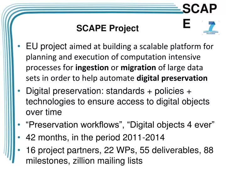 scape project