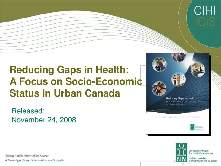 reducing gaps in health a focus on socio economic status in urban canada