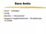 Sara Antic - slide 1