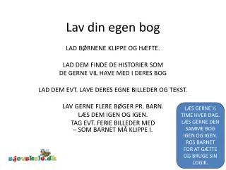 lav din egen bog