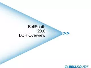 BellSouth 20.0 LOH Overview