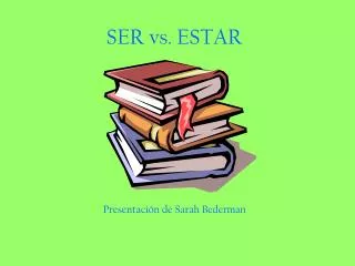 ser vs estar
