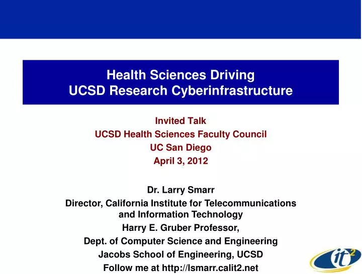 health sciences driving ucsd research cyberinfrastructure