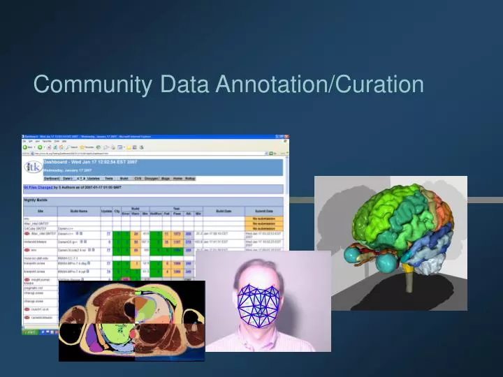 community data annotation curation