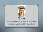 Tone - slide 1