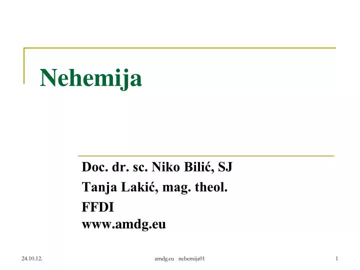 nehemija