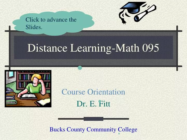 distance learning math 095