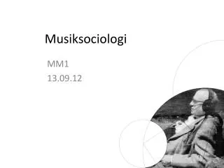musiksociologi