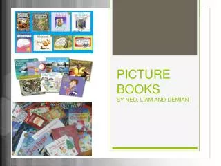 PICTURE BOOKS BY NED, LIAM AND DEMIAN