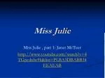 Miss Julie - slide 1