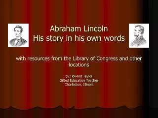 Abraham Lincoln Story