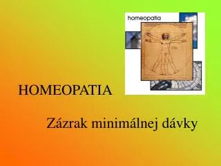 HOMEOPATIA