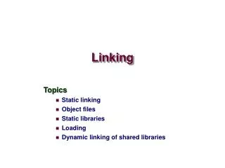 linking