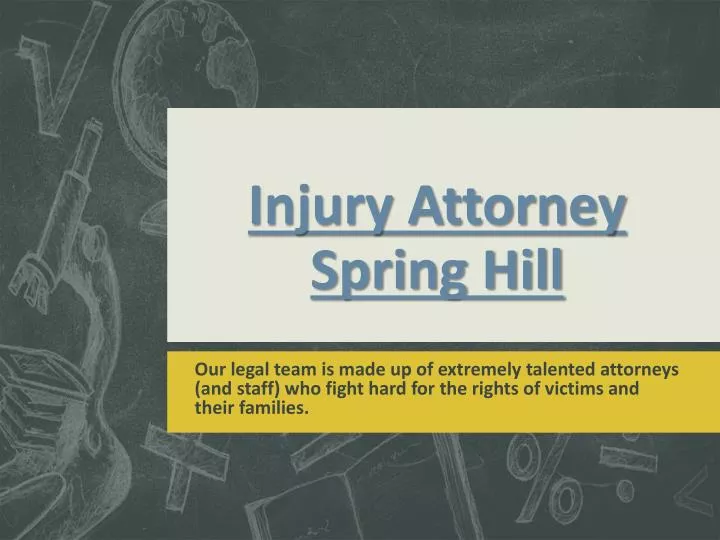 injury attorney spring hill