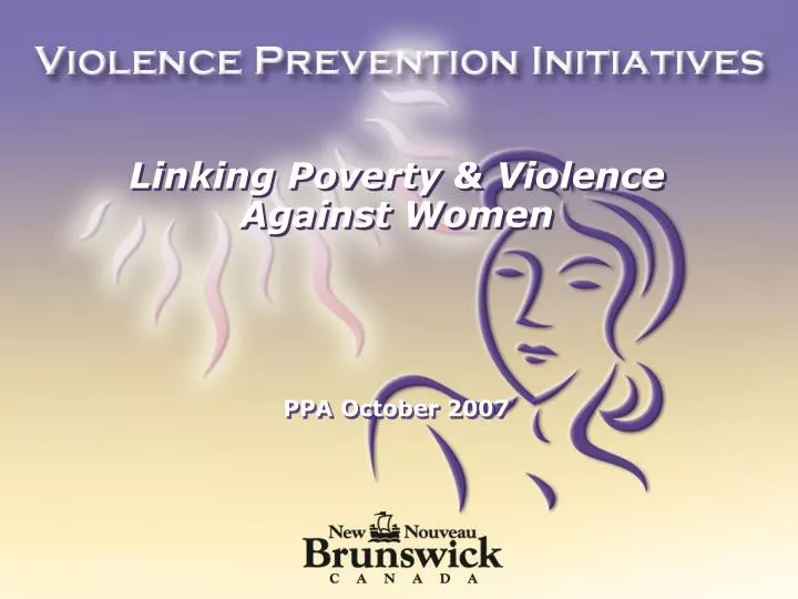 linking poverty violence against women