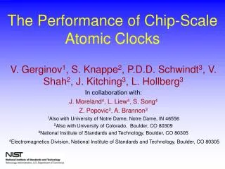 The Performance of Chip-Scale Atomic Clocks