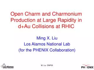 Open Charm and Charmonium Production at Large Rapidity in d+Au Collisions at RHIC