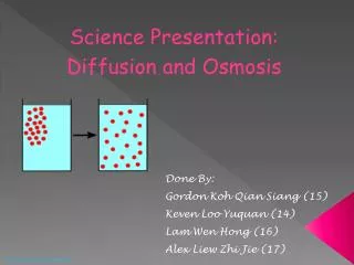Science Presentation: Diffusion and Osmosis