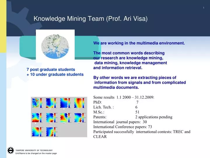 knowledge mining team prof ari visa