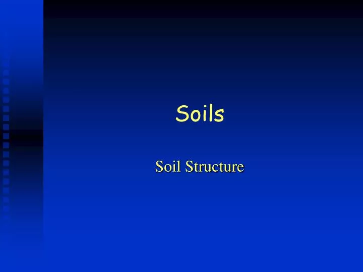 soils