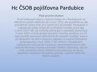 hc sob poji ovna pardubice