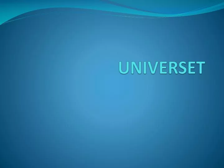 universet