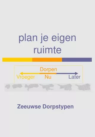plan je eigen ruimte