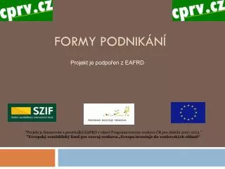 formy podnik n