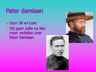 pater damiaan