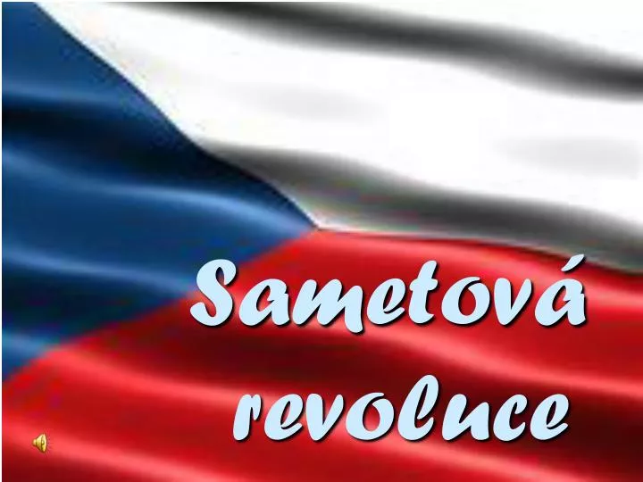 sametov revoluce